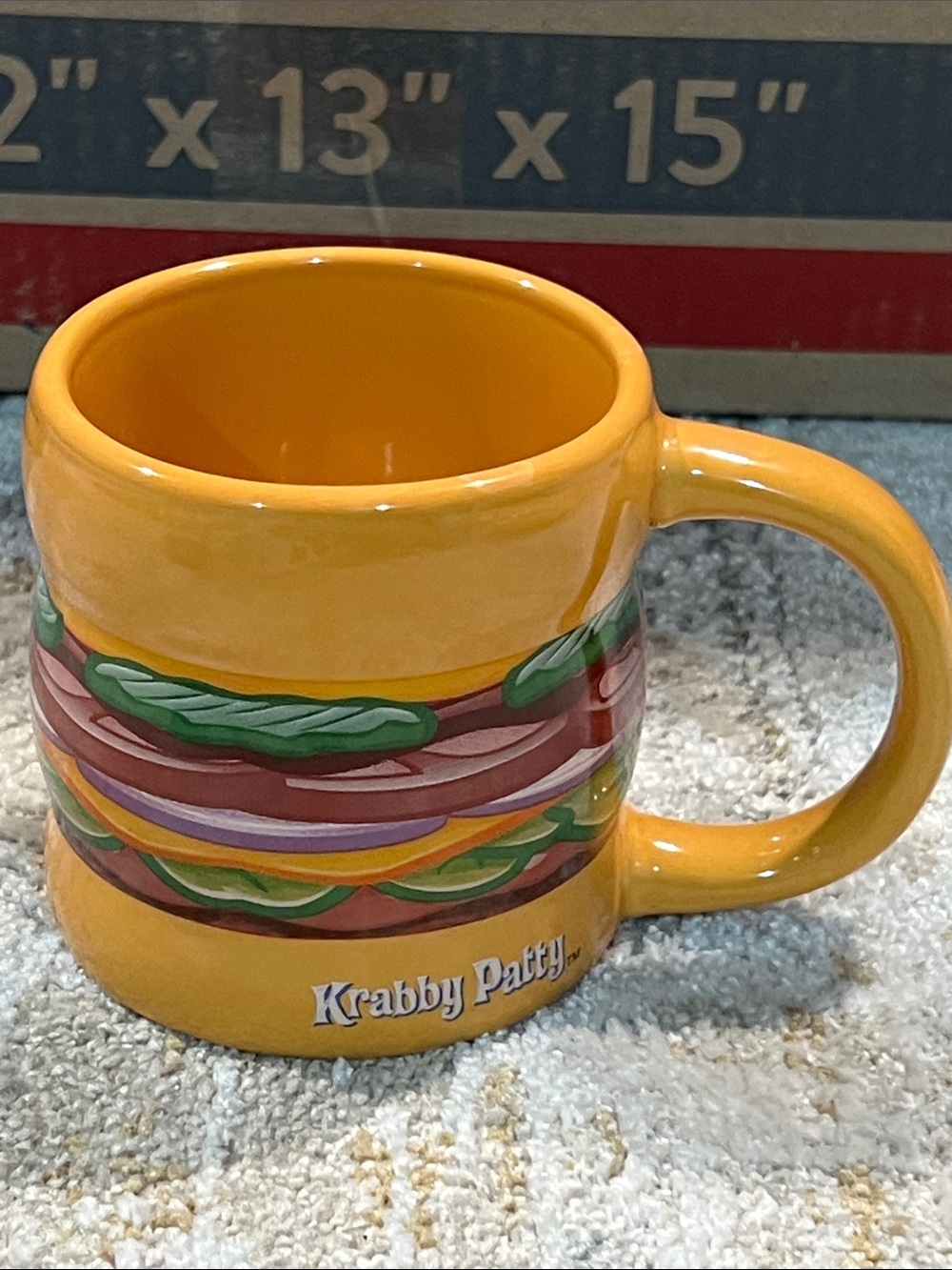 Nickelodeon sponge bob krabby patty coffee tea mug z28